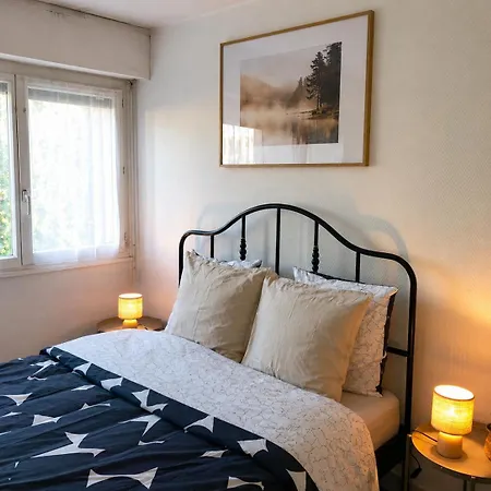 Apartment T2 Lumineux Avec Balcon & Espace Bureau *